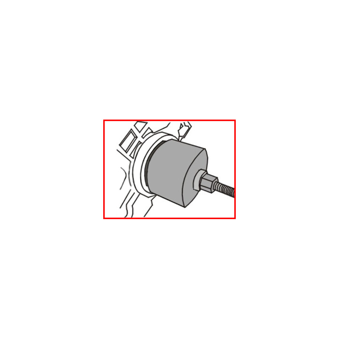 KS Tools Dichtringmontage-Satz für BWM, 4-teilig