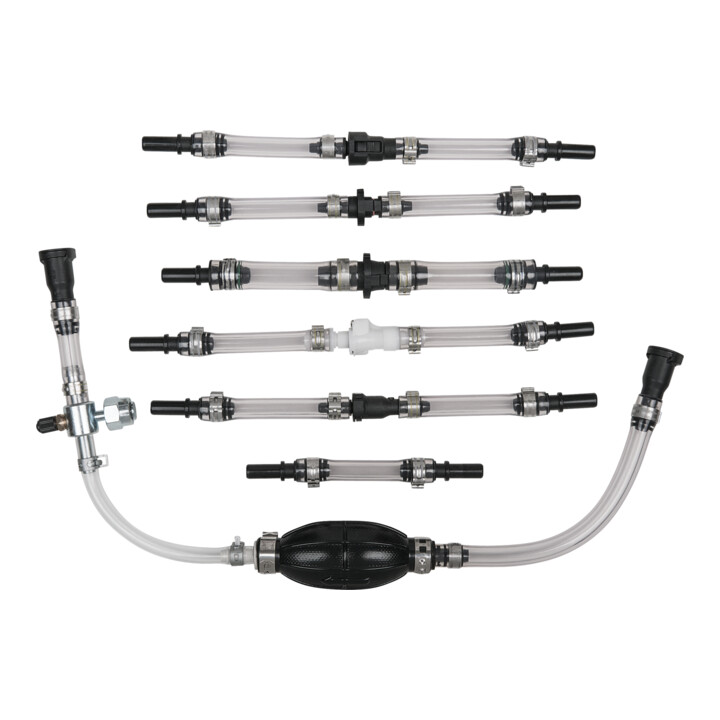 KS Tools diesel ontluchting/voorvulling set, 7 stuks