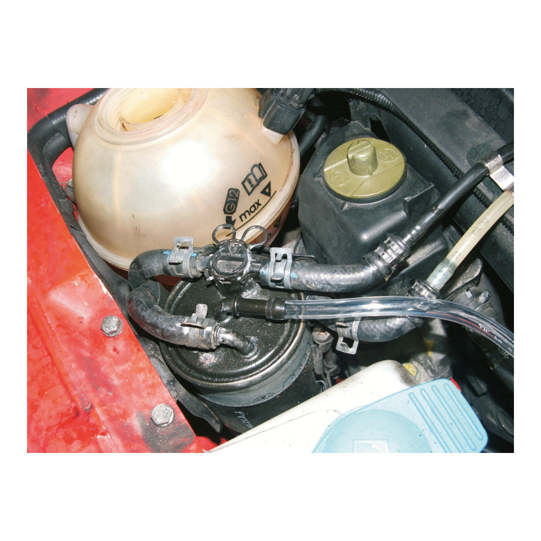 KS Tools Dieselfilterbefüll- und Entlüftungsgerät, 11-tlg.