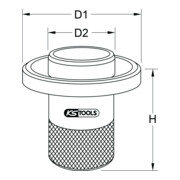KS Tools Differential-Hauptwellenlager-Montagewerkzeug für Vovlo-3