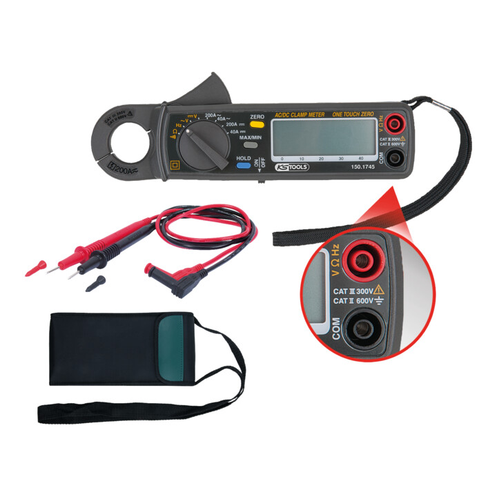 KS Tools Digital Amperezange 200A