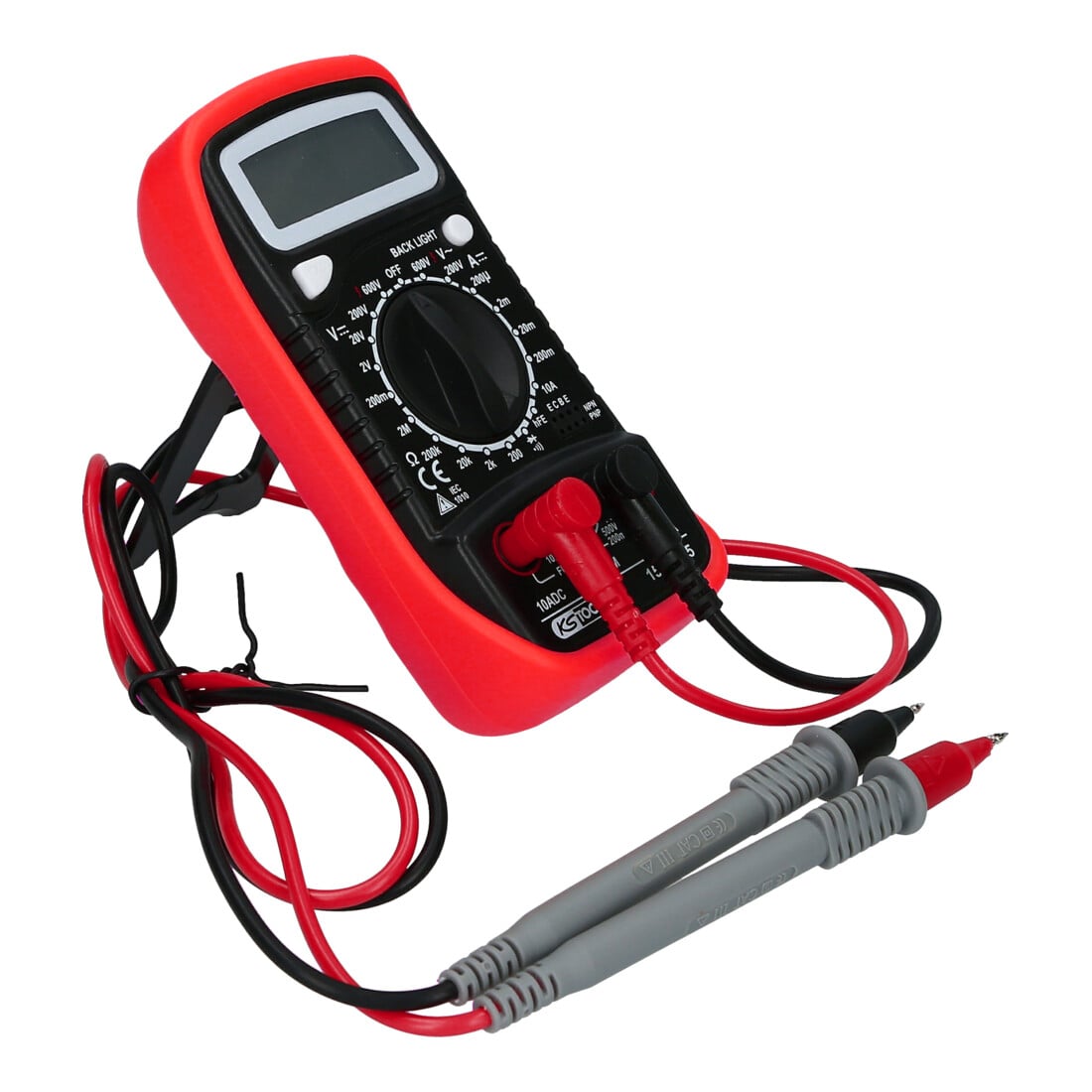 KS Tools Digital Multimeter inkl. Prüfspitzen