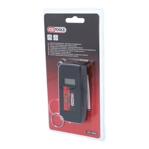 KS Tools digitale bandenspanning- en profieldieptemeter