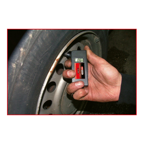 KS Tools digitale bandenspanning- en profieldieptemeter