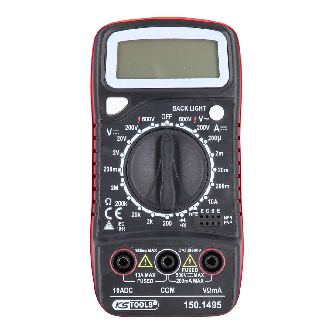 KS Tools digitale multimeter incl. testsondes