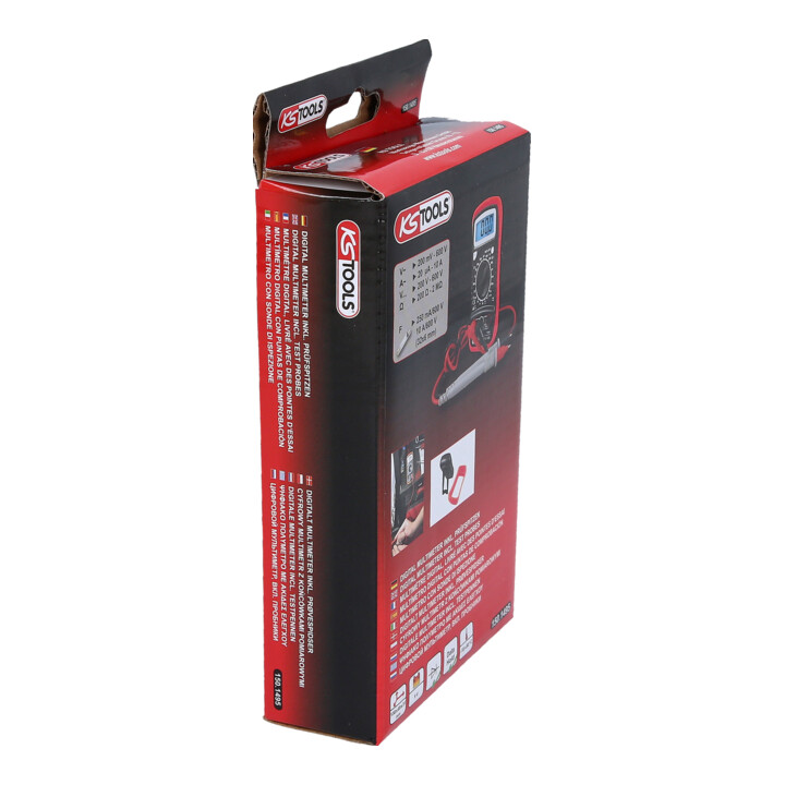 KS Tools digitale multimeter incl. testsondes