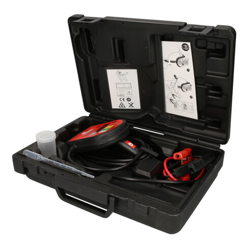 KS Tools Digitaler Bremsflüssigkeits-Tester mit Drucker