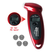 KS Tools Digitaler Reifendruckmesser, 0,20 - 10,0 bar