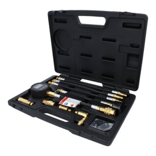 KS Tools Digitales Kompressions-Druckprüfgerät, 10-teilig