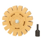 KS Tools Disco in gomma abrasivo con lamelle 24mm-5
