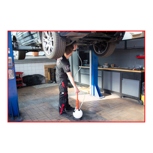 KS Tools Dispositif de remplissage et de vidange d'huile de transmission avec adaptateur 15 pcs.