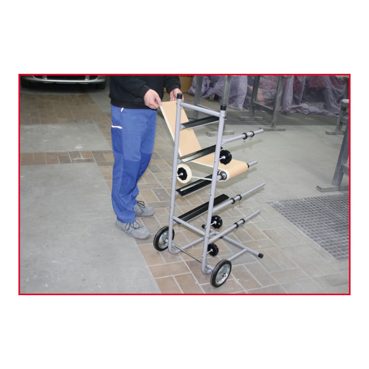KS Tools Distributeur mobile de papier - 4 rouleaux
