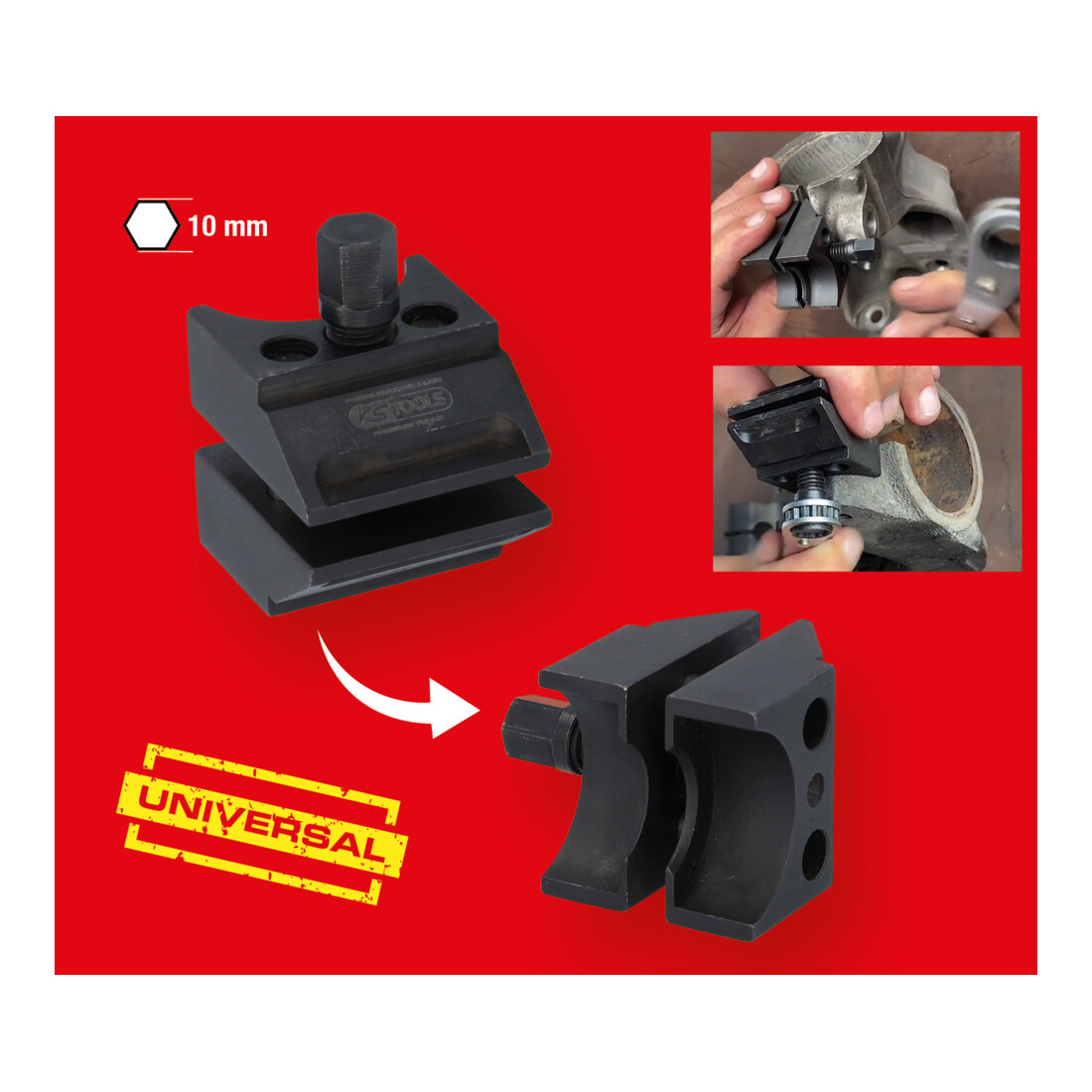 KS Tools Divaricatore foro di ancoraggio