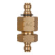 KS Tools double pièce d'adaptation M14x1,25 filetage intérieur et extérieur et raccord de tuyau 1/4".-1