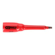 KS Tools Douille à embout de 3/8" avec isolation de protection pour vis TX, T25, longue