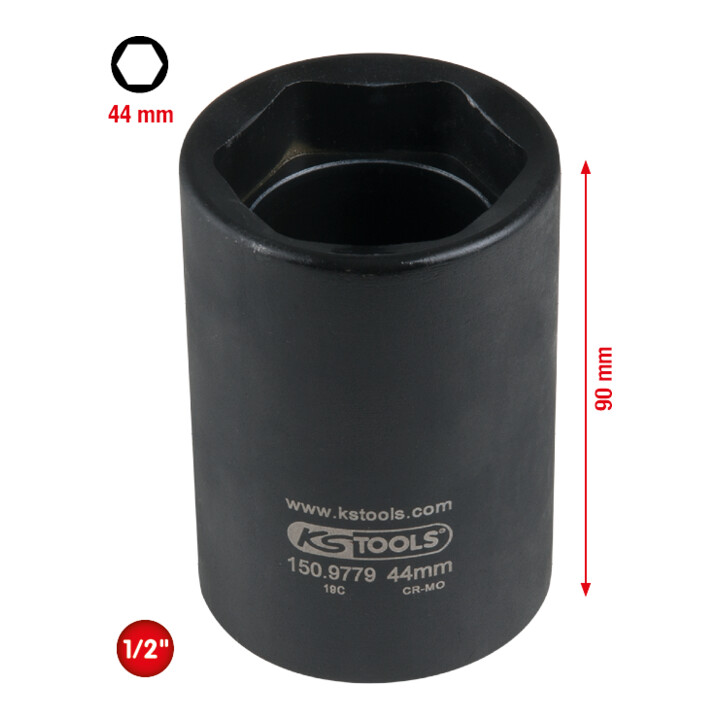 KS Tools Douille d'articulation de support 3/4" pour EPI, 44 mm