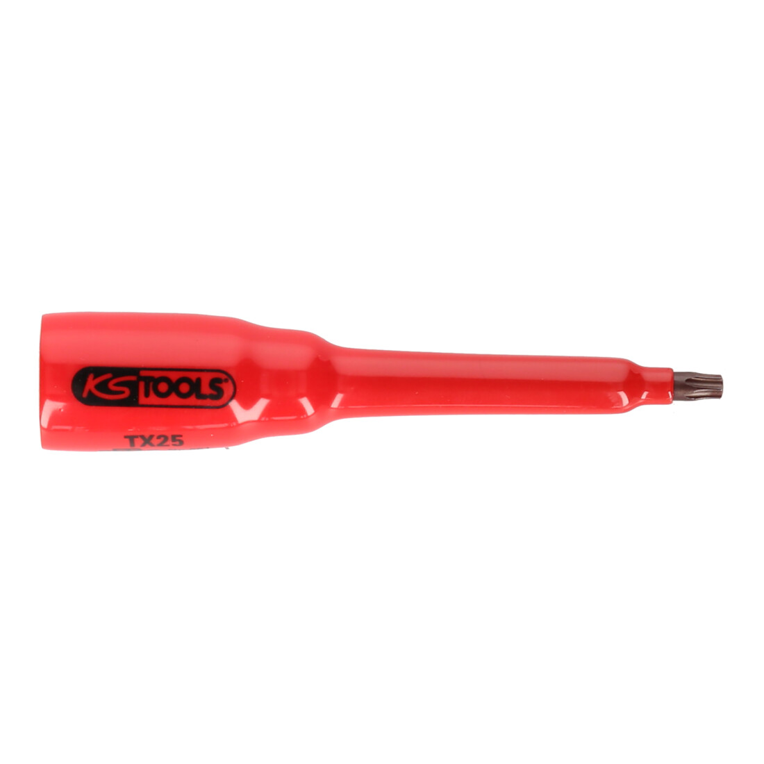 KS Tools Douille de 3/8" avec isolation protectrice pour vis TX, T20, longue