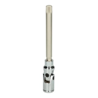 KS Tools Douille de 3/8" pour embout d'arbre de transmission avec joint pour multi-dents, M10