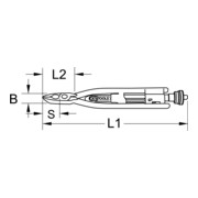 KS Tools draad werveltang, 265mm-2