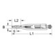 KS Tools draad werveltang, 265mm