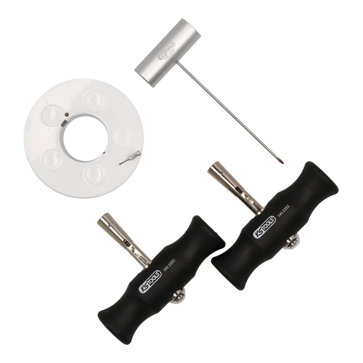 KS Tools draadsnijderset met snijdraad, 4 delig