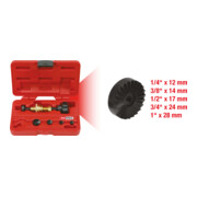 KS Tools draadtapfrezenset 1/4"-1", 6 stuks-2