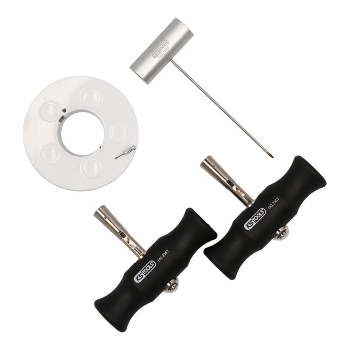 KS Tools Drahtschneide-Satz mit Schneidedraht, 4-teilig