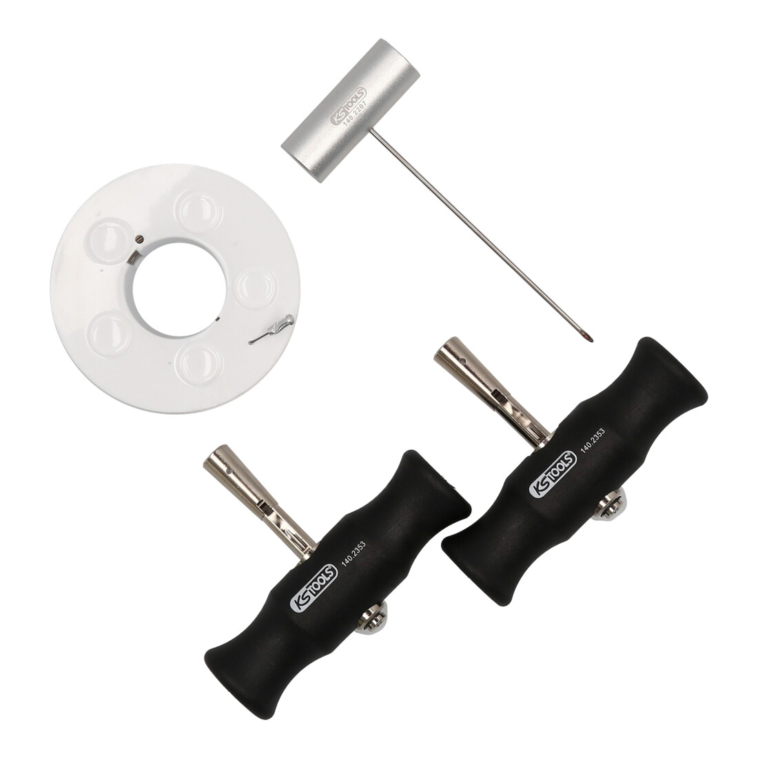 KS Tools Drahtschneide-Satz mit Schneidedraht, 4-teilig
