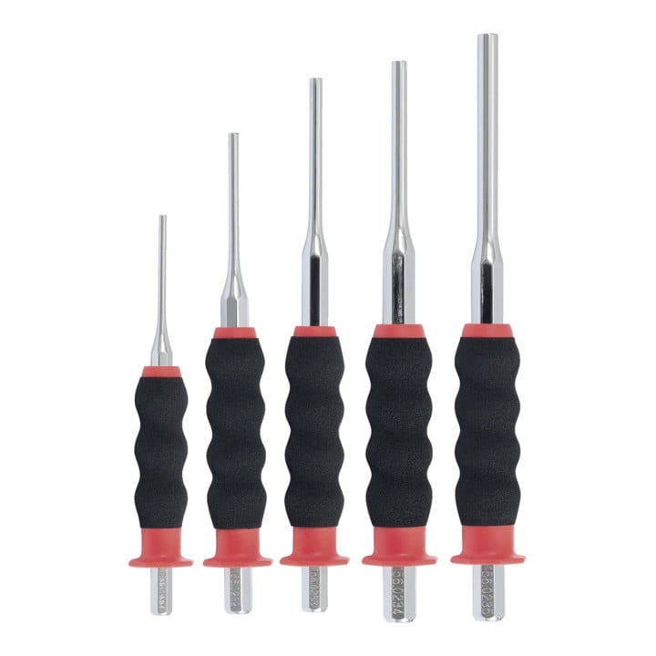 KS Tools Driver set, CrMo, 5 pièces cylindriques