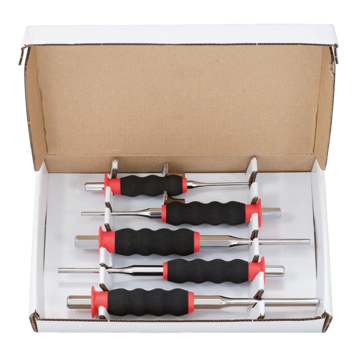 KS Tools Driver set, CrMo, 5 pièces cylindriques
