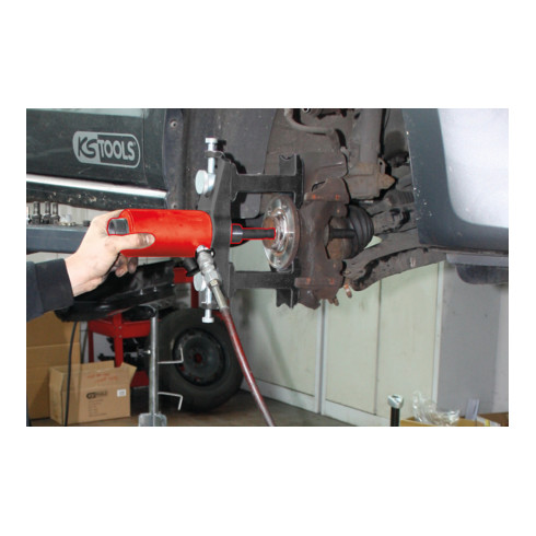 KS Tools Druck- und Zug-Hydraulikzylinder-Satz, 16t, 10-teilig