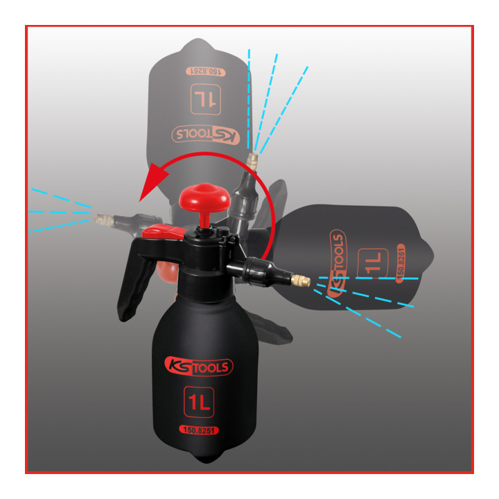 KS Tools Druck-Zerstäuber, 2 l