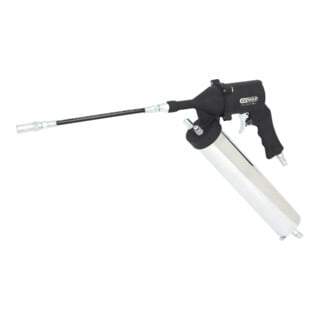 KS Tools Druckluft-Fettpresse mit flexiblem Schlauch und Düse