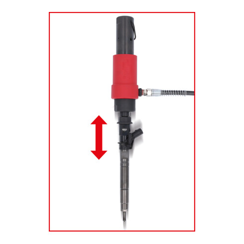 KS Tools Druckluft Injektoren-Auszieher-Satz, 9-tlg