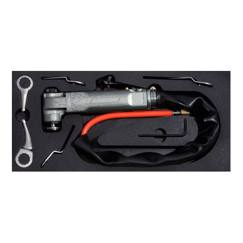 KS Tools Druckluft-Oszillationsschneider-Satz, 6-teilig