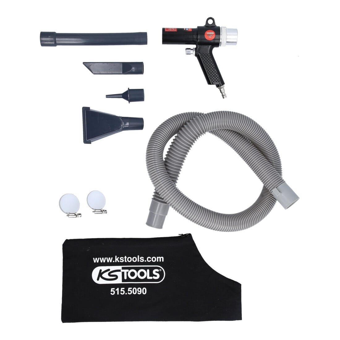 KS Tools Druckluft-Saug-Blaspistole 145mm