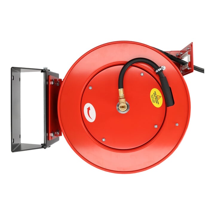 KS Tools Druckluft-Schlauchaufroller Ø10 mm, Anschluss 3/8", 20 m