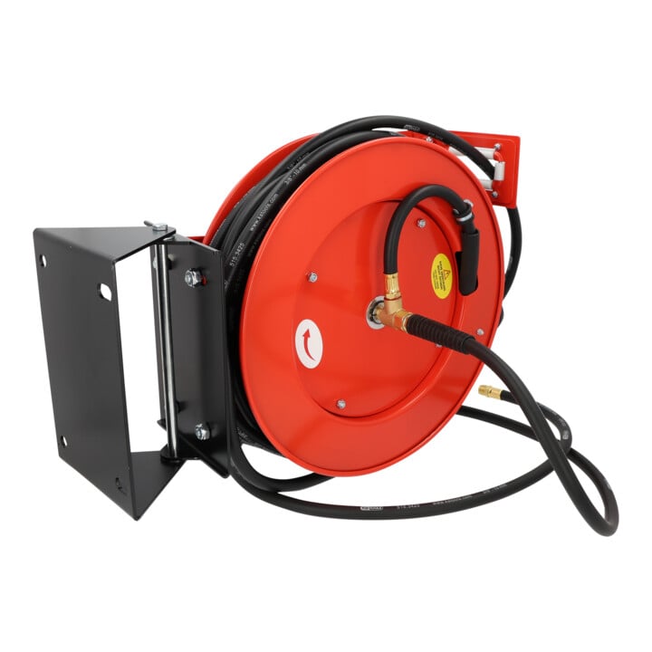 KS Tools Druckluft-Schlauchaufroller Ø10 mm, Anschluss 3/8", 20 m