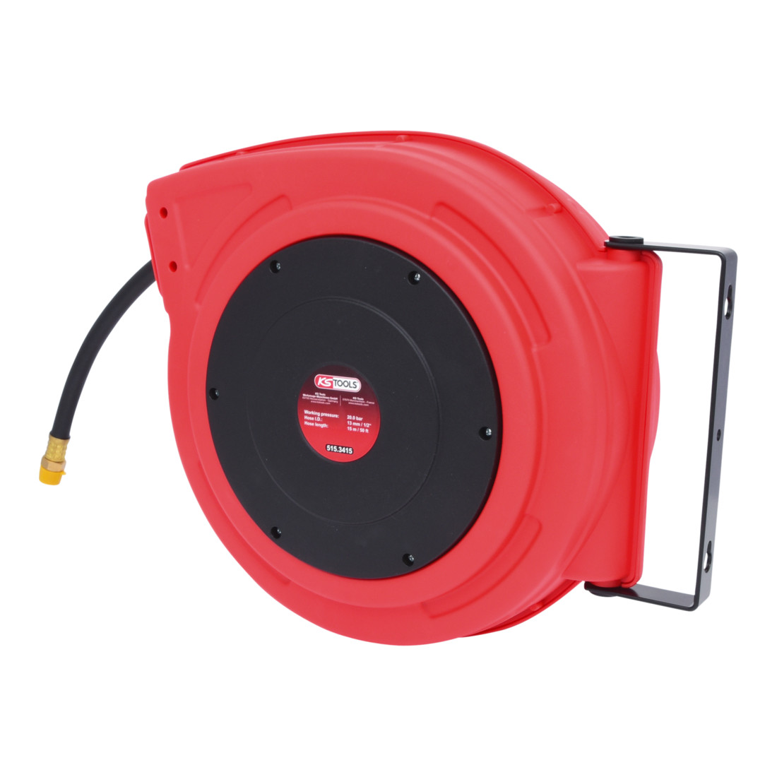 KS Tools Druckluft-Schlauchaufroller Ø13mm Anschluss 1/2"
