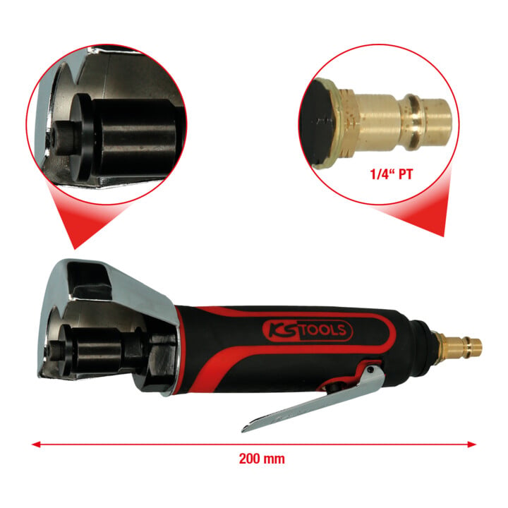 KS Tools Druckluft-Schruppschleifer,23.000 U/min
