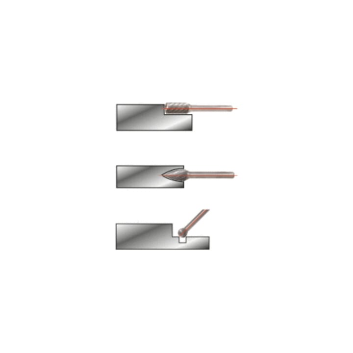 KS Tools Druckluft-Stabschleifer 23.000 U/min