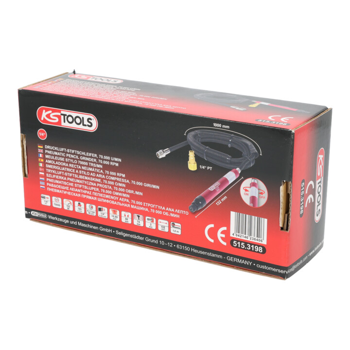 KS Tools Druckluft-Stiftschleifer 70.000 U/min