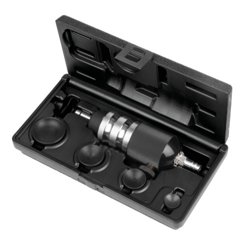 KS Tools Druckluft-Ventilschleifer mit 4 Saugtellern , 5-teilig