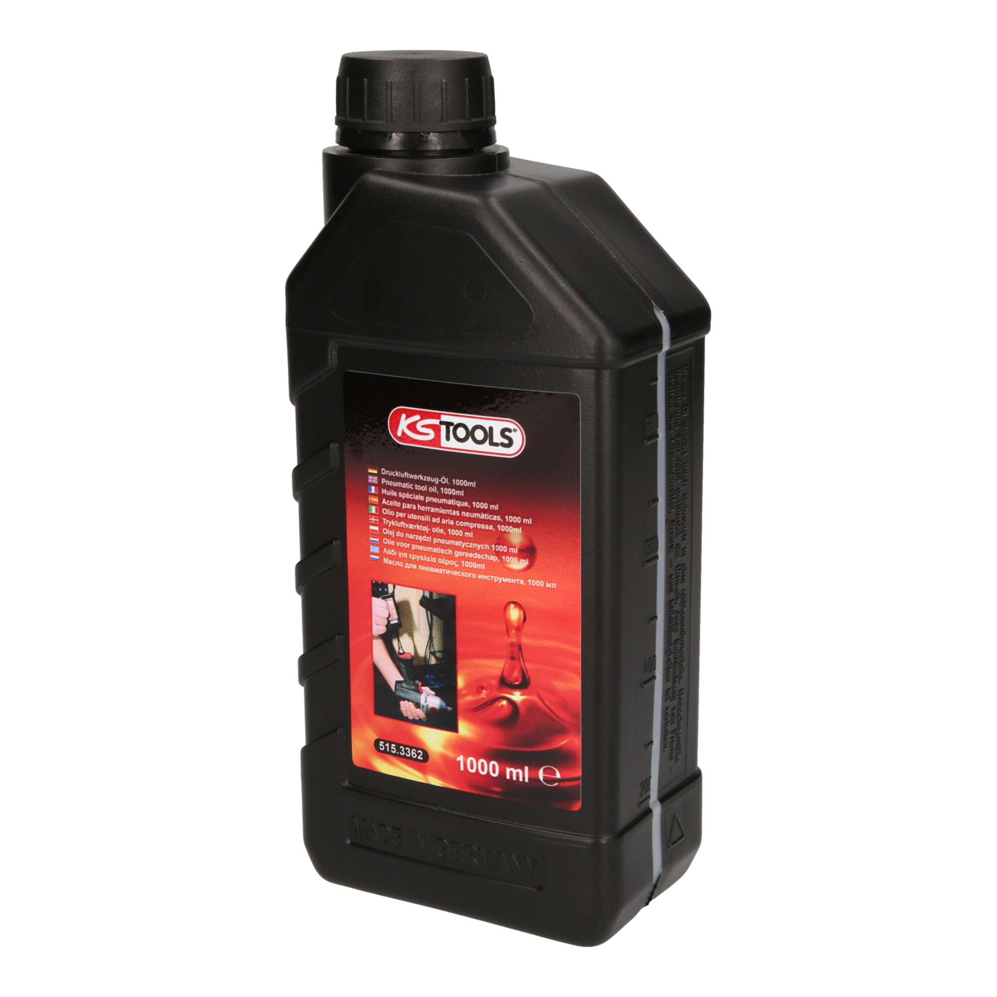 KS Tools Druckluftwerkzeug-Öl, 1000ml