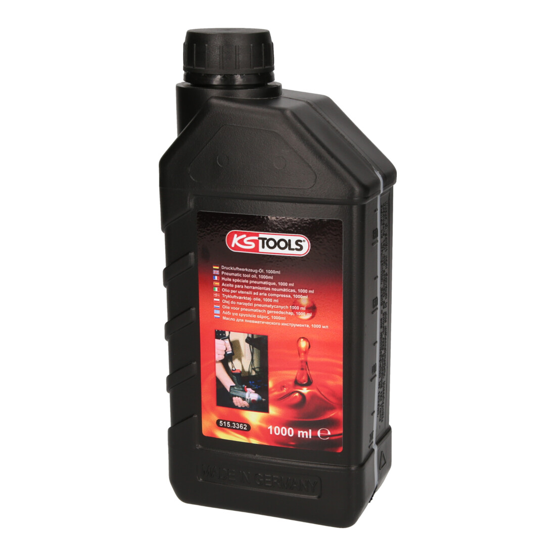 KS Tools Druckluftwerkzeug-Öl, 1000ml