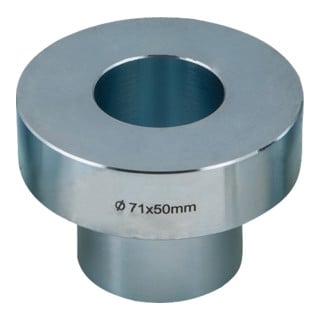 KS Tools drukstuk met schouder, Ø 71 x 50 mm