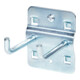 KS Tools dubbele gereedschapshouder met verticaal haak einde, Ø 6 mm, 50mm
