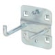 KS Tools dubbele gereedschapshouder met verticaal haak einde, Ø 6 mm, 50mm