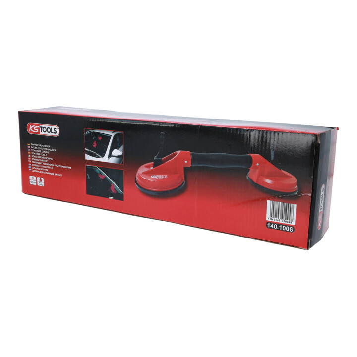 KS Tools dubbele zuignap, 80kg