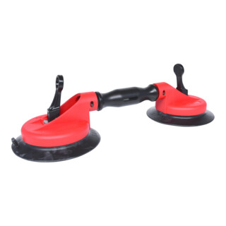 KS Tools dubbele zuignap,80kg, dubbelgeveerde kop